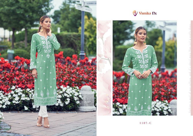 Rooh 2 Fancy Ethnic Wear Rayon Designer Kurtis With Bottom Collection